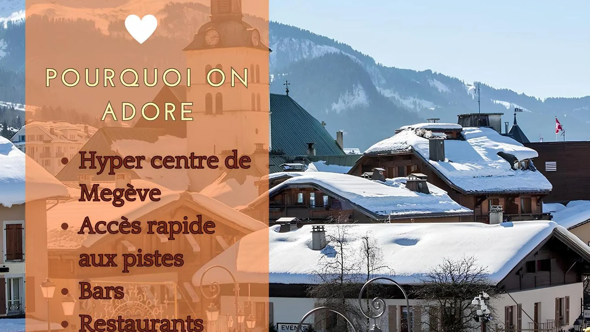 Appartement Hyper-Centre Megeve - Ski A Pied Apartment